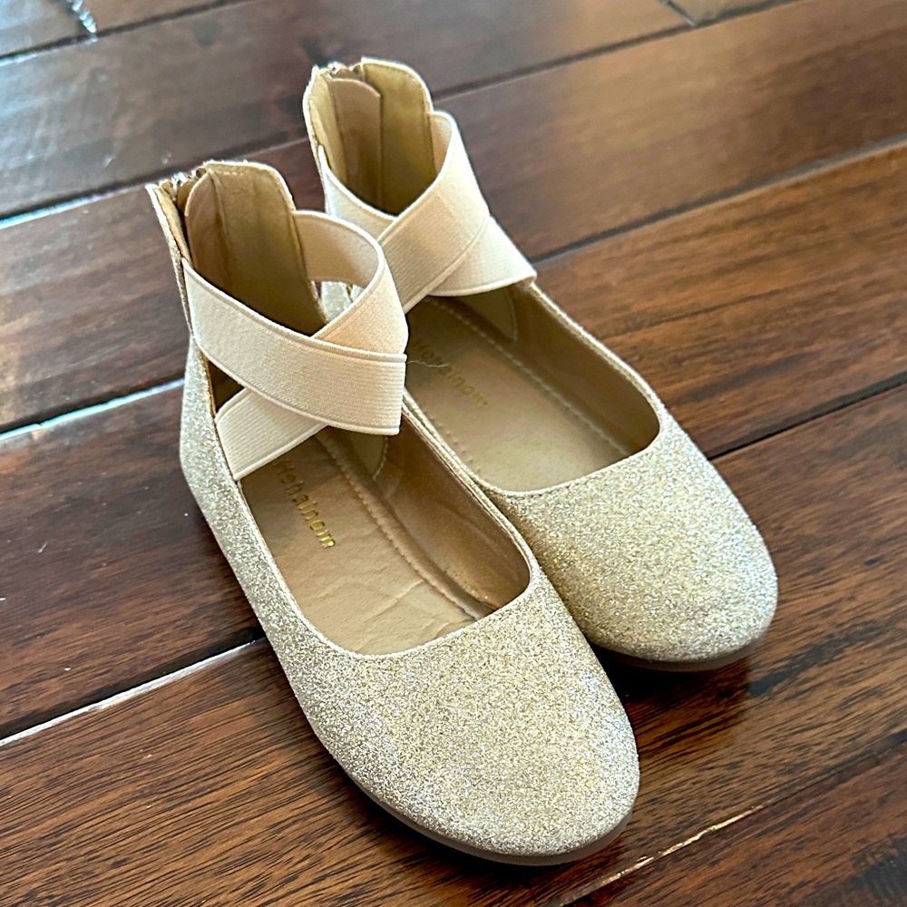 Girls sparkly dress shoe size 13